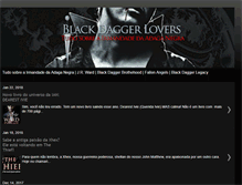 Tablet Screenshot of blackdaggerlovers.com